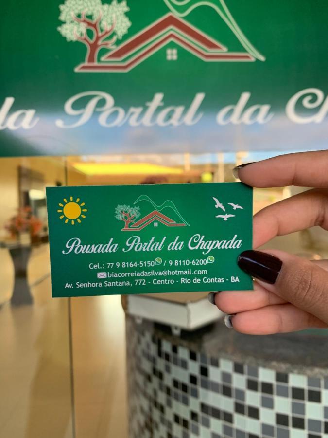 Pousada Portal Da Chapada Rio de Contas Eksteriør billede
